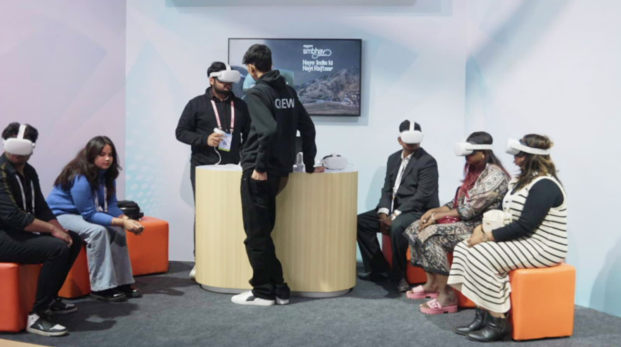 interactive virutal reality experience